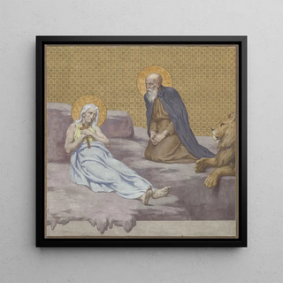 Saint Jérôme - Pierre Puvis de Chavannes