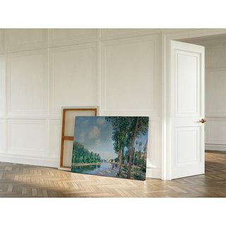 Saint-Mammès, June Sunshine - Alfred Sisley | Reproduction Tableau Décoration murale affiche copie