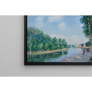 Saint-Mammès, June Sunshine - Alfred Sisley | Reproduction Tableau Décoration murale affiche copie