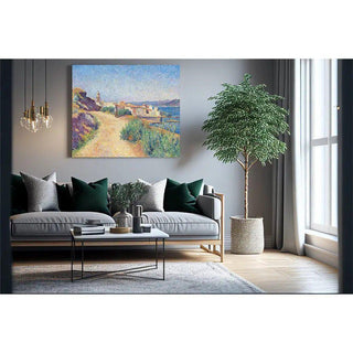 Saint-Tropez - Maximilien Luce | Reproduction Tableau Décoration murale affiche copie