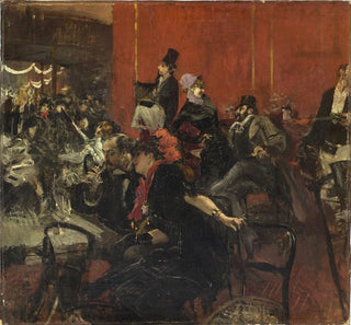 Scène de festin - Giovanni Boldini