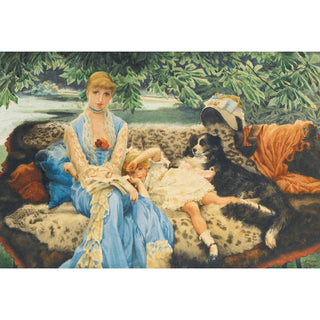 Silence - James Tissot | Reproduction Tableau Décoration murale affiche copie