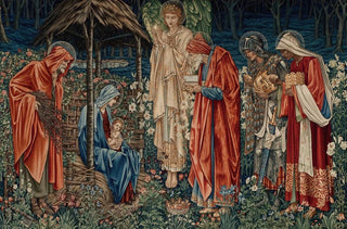 Sir Edward Coley BurneJones - The Adoration of the Magi.webp