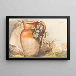 Sir John Everett Millais - Study of a Pottery Jug.webp
