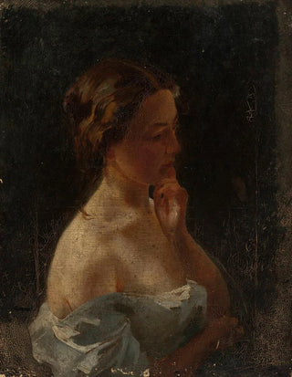 Stanisaw Chlebowski - Study of a young woman.webp