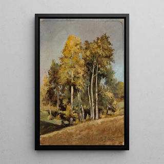 Stanisaw Filibert Fleury - Study of trees.webp