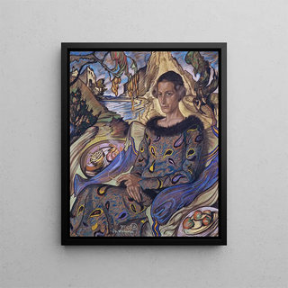 Stanisaw Ignacy Witkiewicz - Portrait of Maria Nawrocka.webp