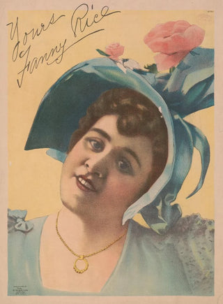 Strobridge Co Lith - Yours Fanny Rice.webp