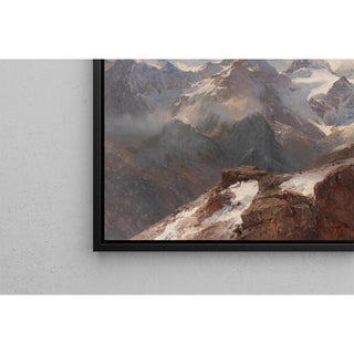 Sylvretta depuis le Grossen Maderer - Edward Theodore Compton | Reproduction Tableau Décoration murale affiche copie