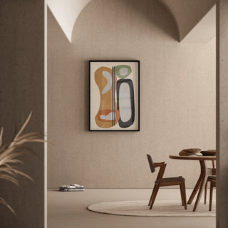 Tableau Bohème - Échos Terracotta | Reproduction Tableau Décoration murale affiche copie