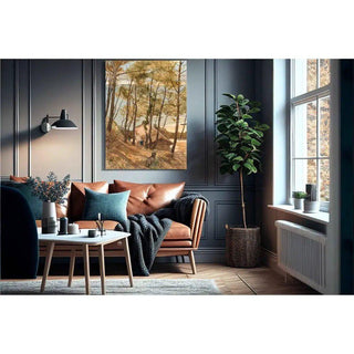 Tableau d'Arcachon - August Allebé | Reproduction Tableau Décoration murale affiche copie