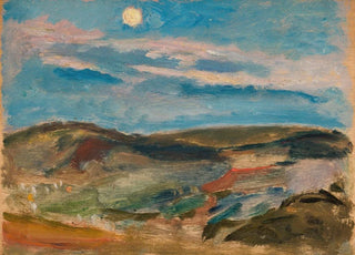 Tadeusz Makowski - Moonlit hill.webp