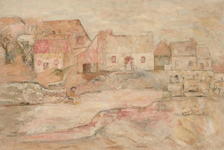 Tadeusz Makowski - Pejza bretoski z siedzcym czowiekiem.webp