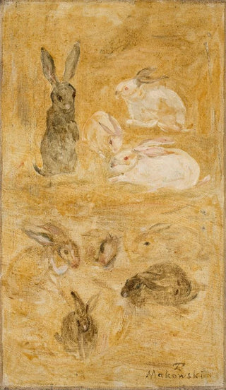 Tadeusz Makowski - Rabbits.webp