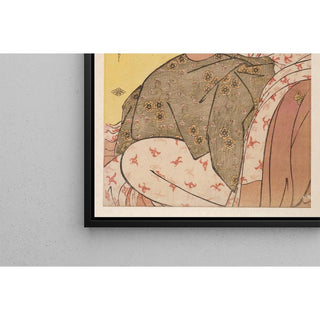 Tamaya Uchi Komurasaki, Kôchô, Haruji Komurasaki of the Tamaya, Kôchô, Haruji - Kitagawa Utamaro | Reproduction Tableau Décoration murale affiche copie