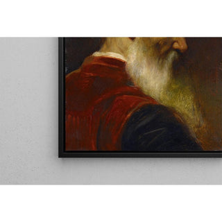 Tête d'un vieil homme - Jean-Léon Gérôme | Reproduction Tableau Décoration murale affiche copie