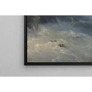 The Storm at Cape Aya - Ivan Konstantinovich Aivazovsky | Reproduction Tableau Décoration murale affiche copie