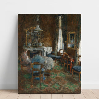 The salin Bourgeois - James Ensor | Reproduction Tableau Décoration murale affiche copie