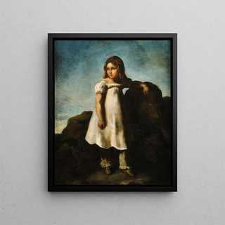 Thodore Gricault - Elisabeth Dedreux As A Child In The Countryside.webp