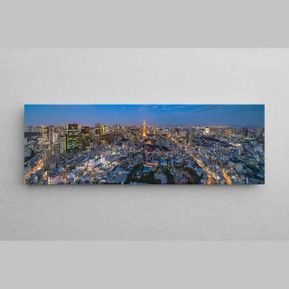 Tirage photo du Japon - Vue époustouflante de Tokyo depuis le musée Mori