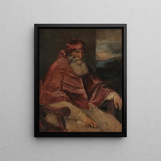 Titian - Portrait of Pope Paul III with Camauro.webp