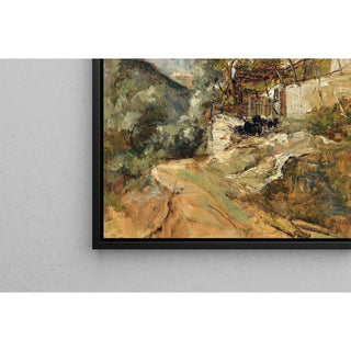 Un paysage méridional avec des moutons - Marie Egner | Reproduction Tableau Décoration murale affiche copie