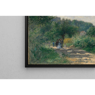 Une route à Louveciennes - Pierre-Auguste Renoir | Reproduction Tableau Décoration murale affiche copie
