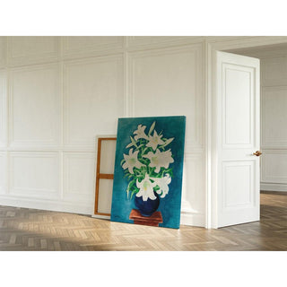 Vase de lys - Moïse Kisling | Reproduction Tableau Décoration murale affiche copie