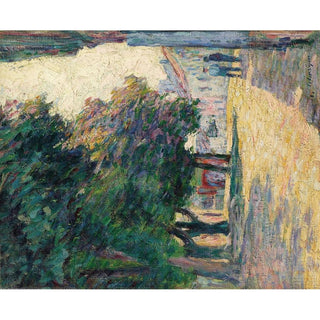 Vence, La Place Ensoleillée - Henri Lebasque | Reproduction Tableau Décoration murale affiche copie