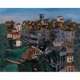 Vence - Raoul Dufy | Reproduction Tableau Décoration murale affiche copie