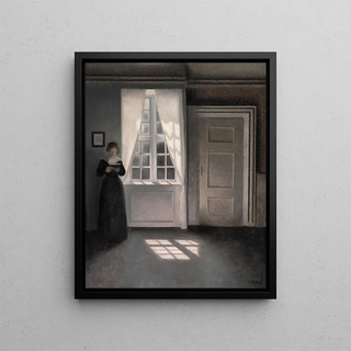 Vilhelm Hammershi - Interir fra Strandgade 30.webp