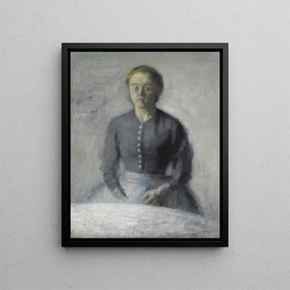 Vilhelm Hammershi - Portrt Af Ida.webp