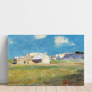 Village Breton - Odilon Redon | Reproduction Tableau Décoration murale affiche copie