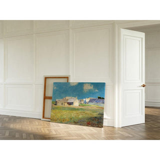 Village Breton - Odilon Redon | Reproduction Tableau Décoration murale affiche copie