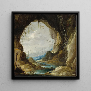 Vue d'une Grotte - David Teniers le Jeune
