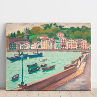 Vue de Ciboure - Albert Marquet | Reproduction Tableau Décoration murale affiche copie