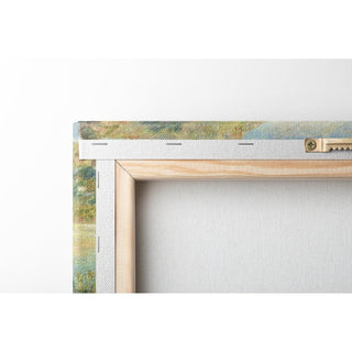 Vue de Monte Carlo depuis le Cap Martin - Pierre-Auguste Renoir | Reproduction Tableau Décoration murale affiche copie