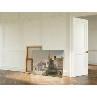 Vue de Saint-Pierre, Caen 1865 — William Callow