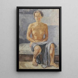 Walther Gamerith - Sitzender weiblicher Akt.webp