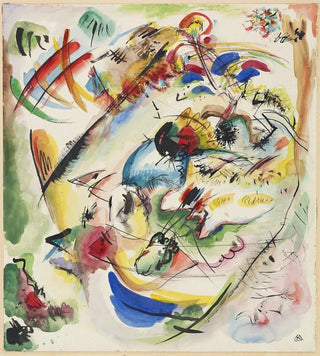 Wassily Kandinsky - Draft for Dreamy Improvisation.webp