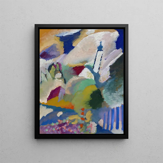 Wassily Kandinsky - Murnau with church I.webp