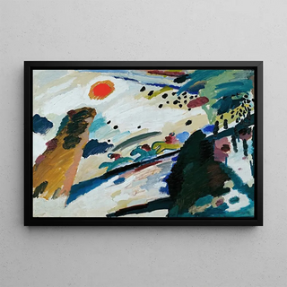 Wassily Kandinsky - Romantic landscape.webp