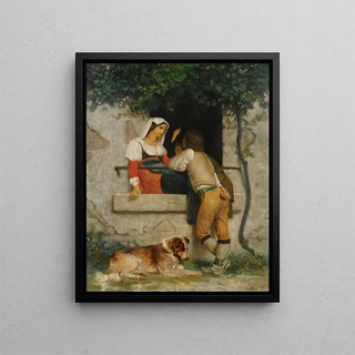 William Bouguereau - Italian Lovers.webp