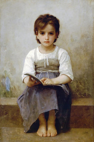 William Bouguereau - The hard lesson.webp