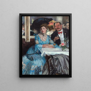 William James Glackens - At Mouquins.webp