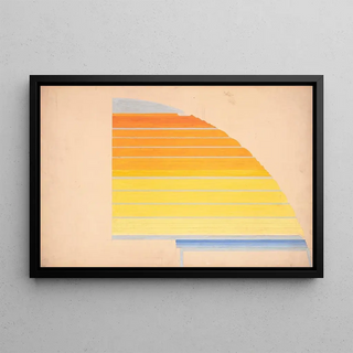 Winold Reiss - Design for Cincinnati Union Terminal Study for the color treatment of the ceiling.webp