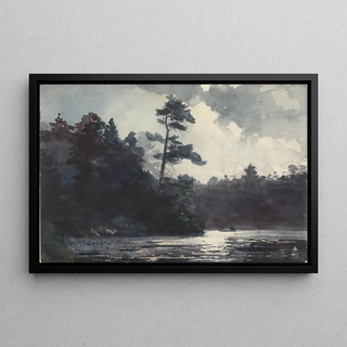 Winslow Homer - Adirondack Lake.webp