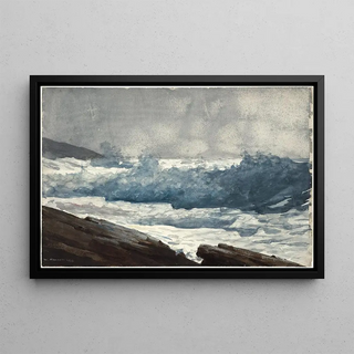 Winslow Homer - Prouts Neck Breakers.webp