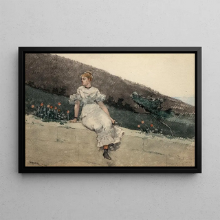 Winslow Homer - The garden wall.webp