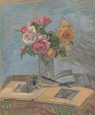 Zygmunt Waliszewski - Bouquet of roses.webp